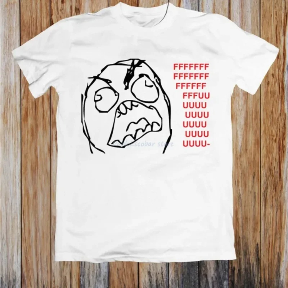 Street Fashion For Short Guys - Summer New Style Angry Guy Funny