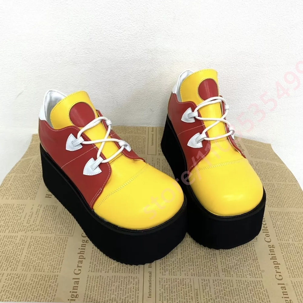 Women Color Block Platform Sne - Street Fashion Y2K review and price