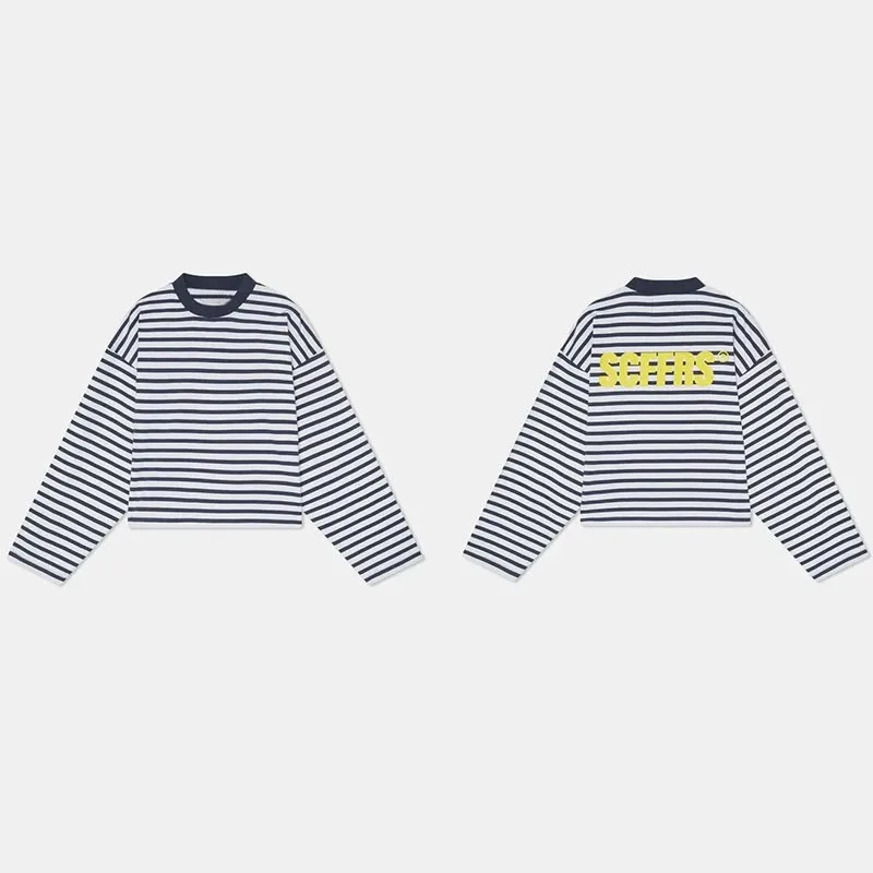 Unisex long sleeved T-shirt wi - Street Fashion Y2K review and price