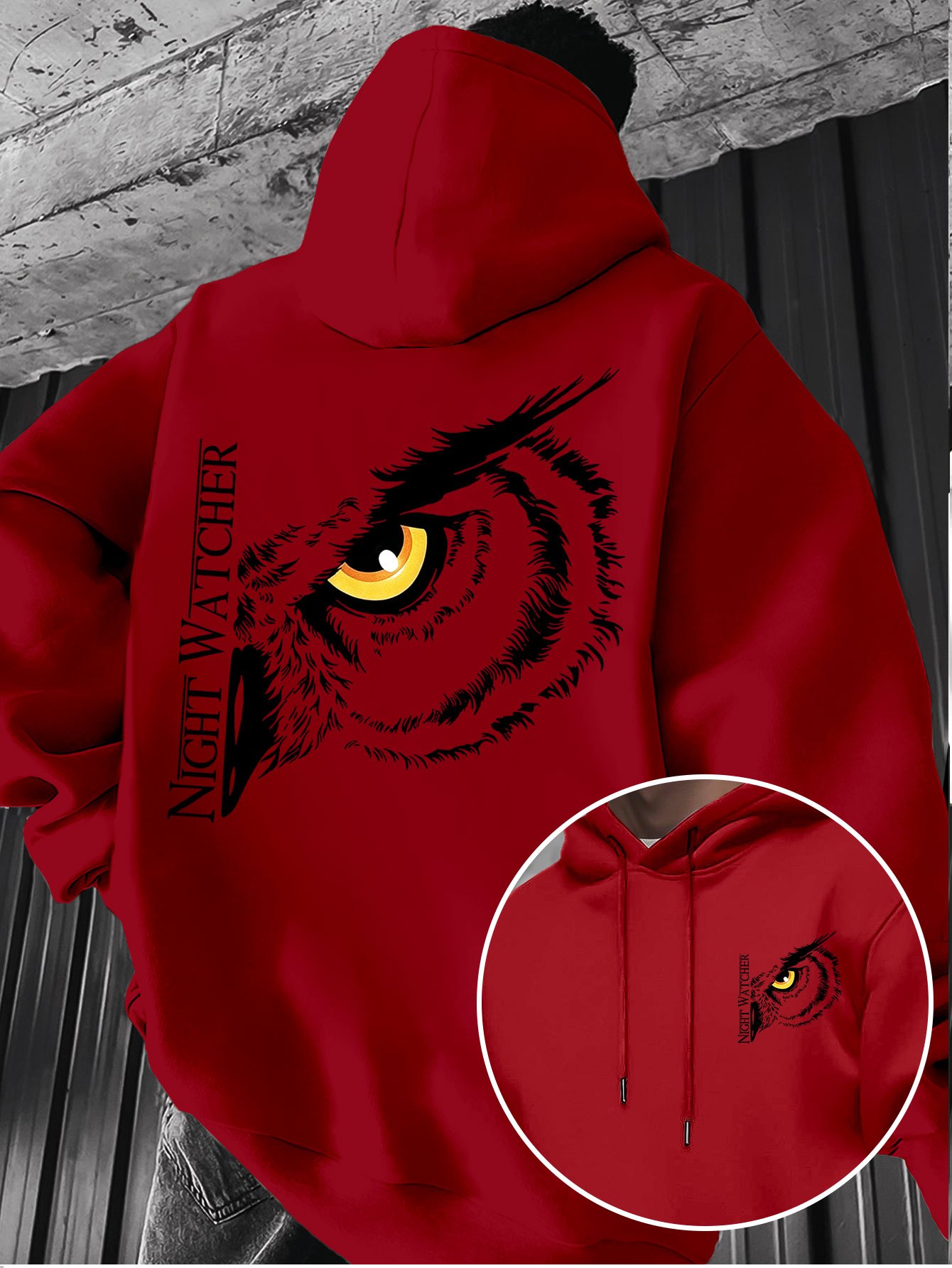 Night owl big eye pattern prin - Fashion Street Night review and price